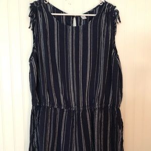Old Navy XL Blue Romper